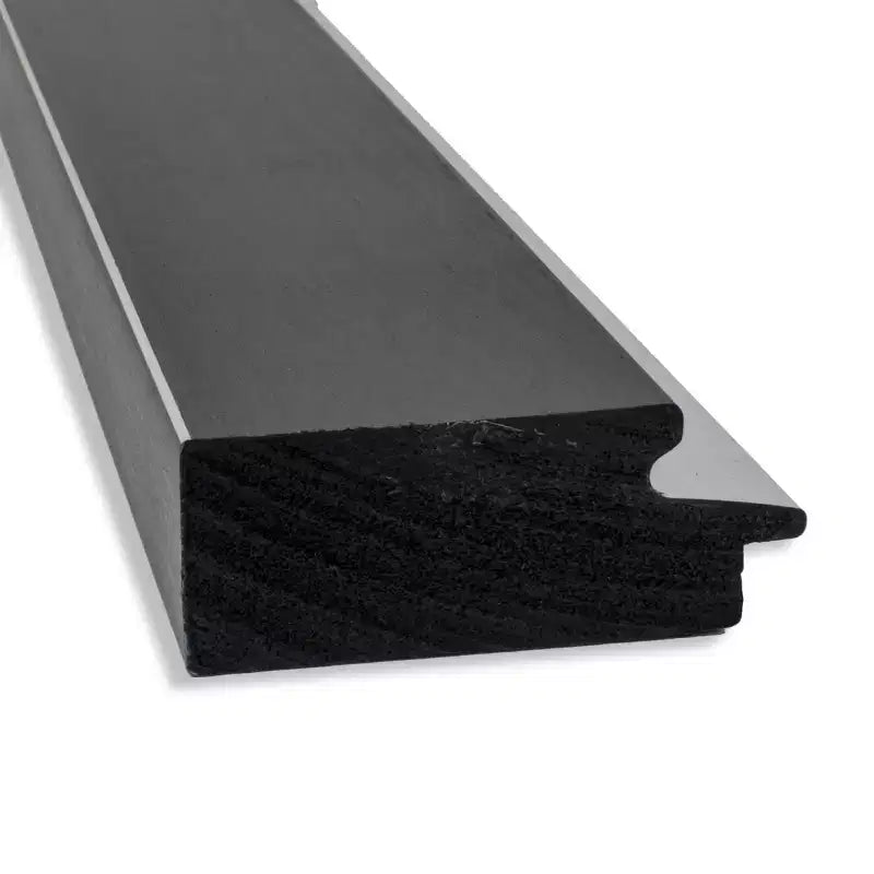 20"x54" Full Length Over-the-Door Mirror with Black Silver Frame