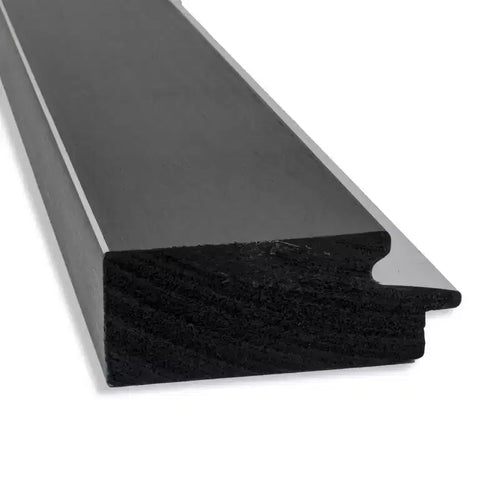 20"x54" Full Length Over-the-Door Mirror with Black Silver Frame