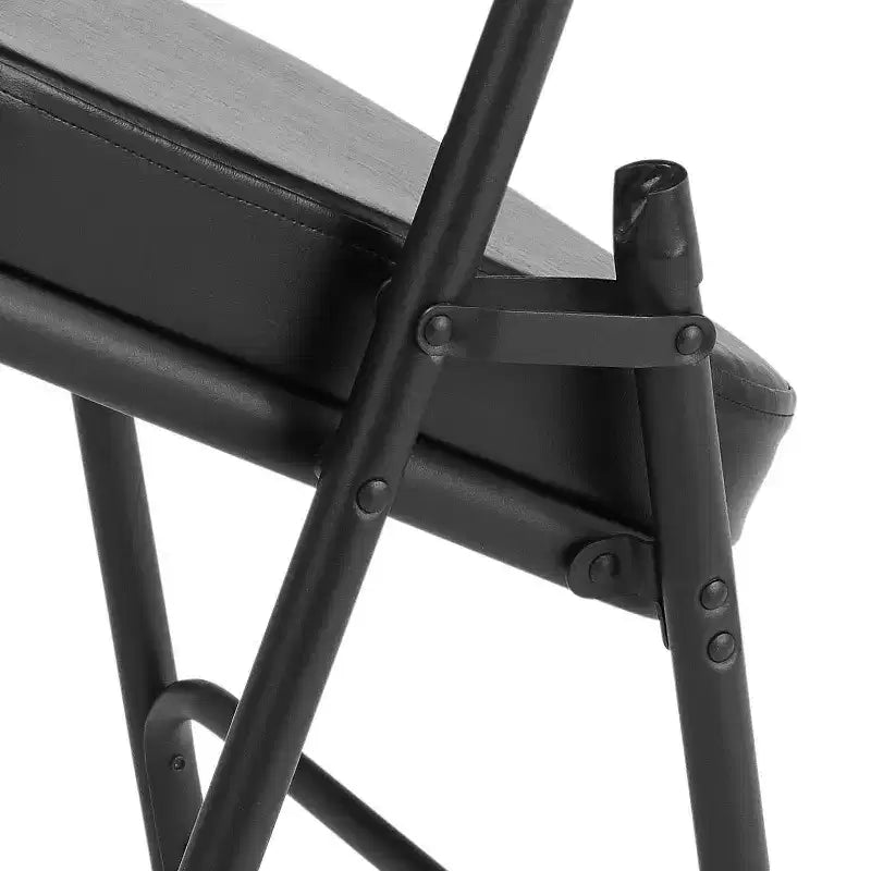 Set of 2 Premium Vinyl Padded Folding Chairs