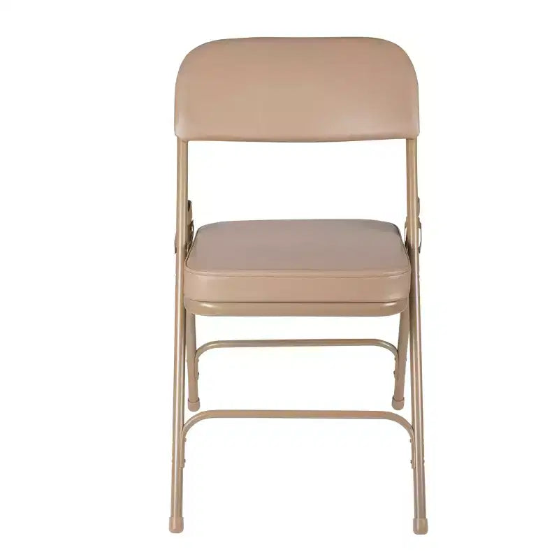 Set of 2 Premium Vinyl Padded Folding Chairs