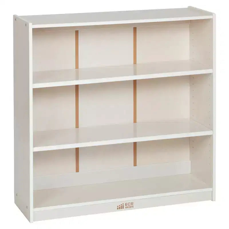 36" Wooden Classic Bookcase with 3 Adjustable Shelves