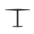30" Square Laminate Dining Table with 18" Round Cast Iron Base
