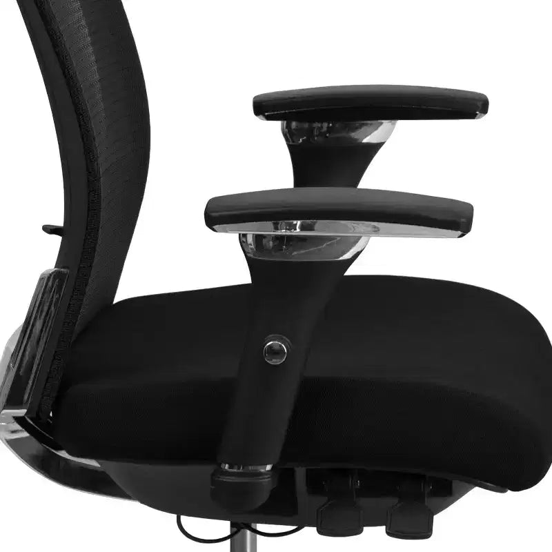 24/7 Ergonomic Office Chair with Seat Slider & Adjustable Lumbar, 300 lb Rated