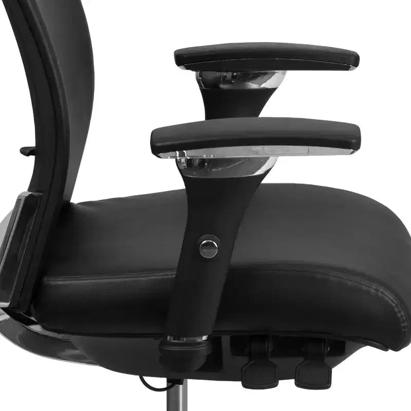 24/7 Ergonomic Office Chair with Seat Slider & Adjustable Lumbar, 300 lb Rated