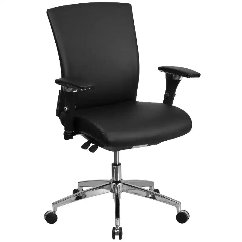 24/7 Ergonomic Office Chair with Seat Slider & Adjustable Lumbar, 300 lb Rated