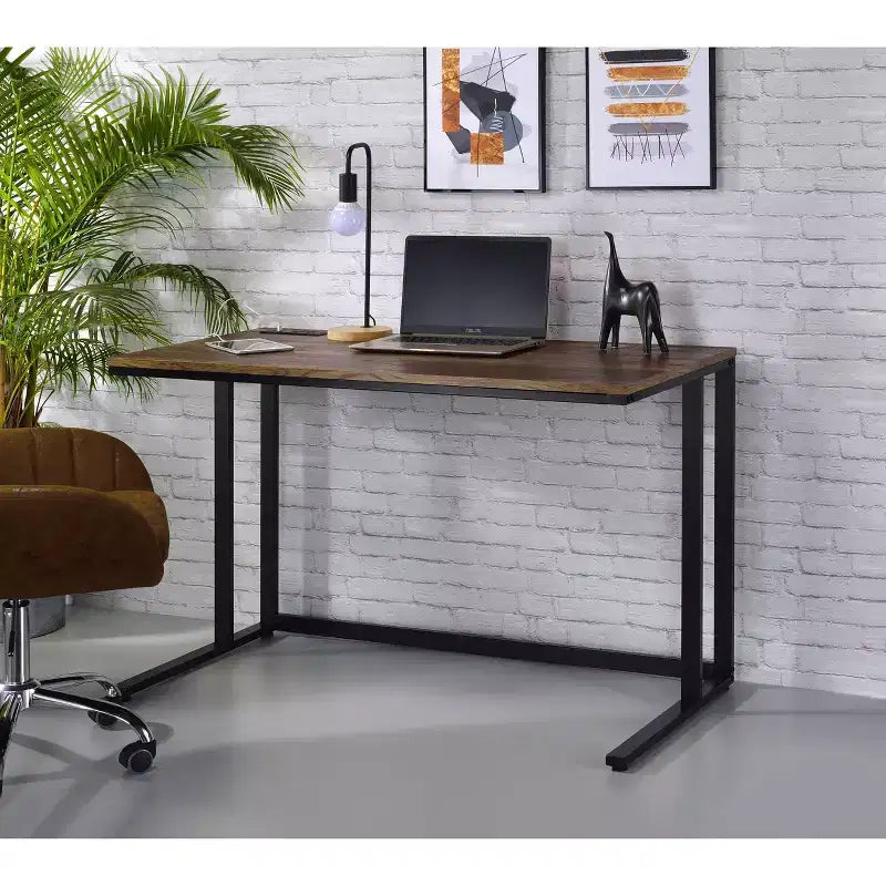 Writing Desk with Built-In USB Port