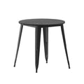 30" Round Indoor/Outdoor Dining Table with All-Weather Poly Resin Top