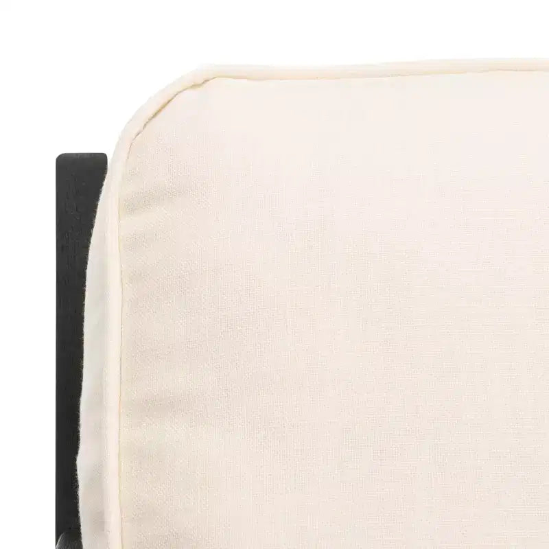 Mid Century Accent Chair - ACH4501 - Bone/Black