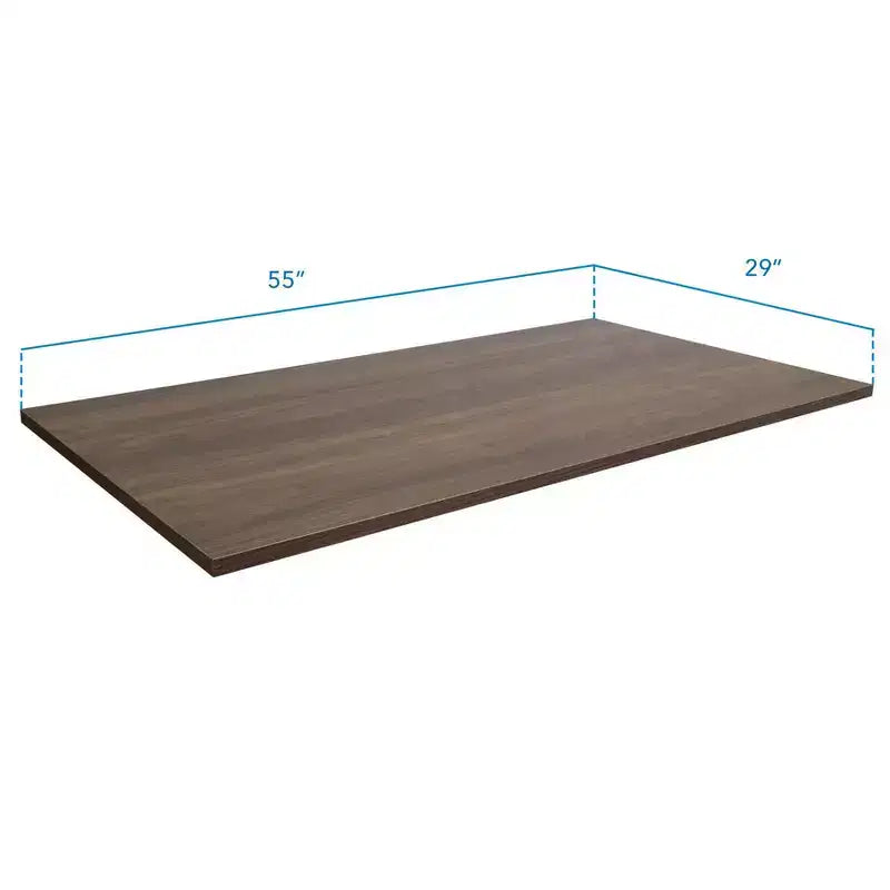 55" Tabletop for Sit-Stand or Traditional Desk Frame
