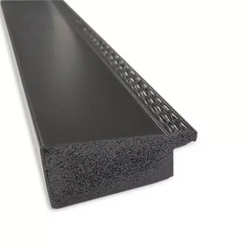 Petite Bevel Bathroom Wall Mirror with Black Narrow Frame