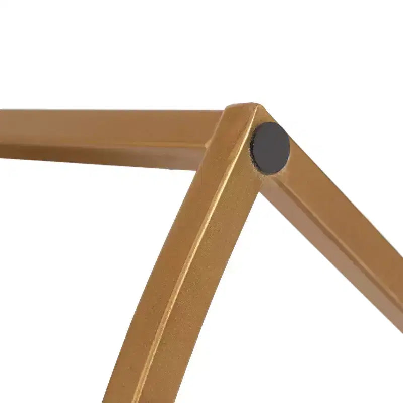 Half-Circle Console Table with Satin Black Finish